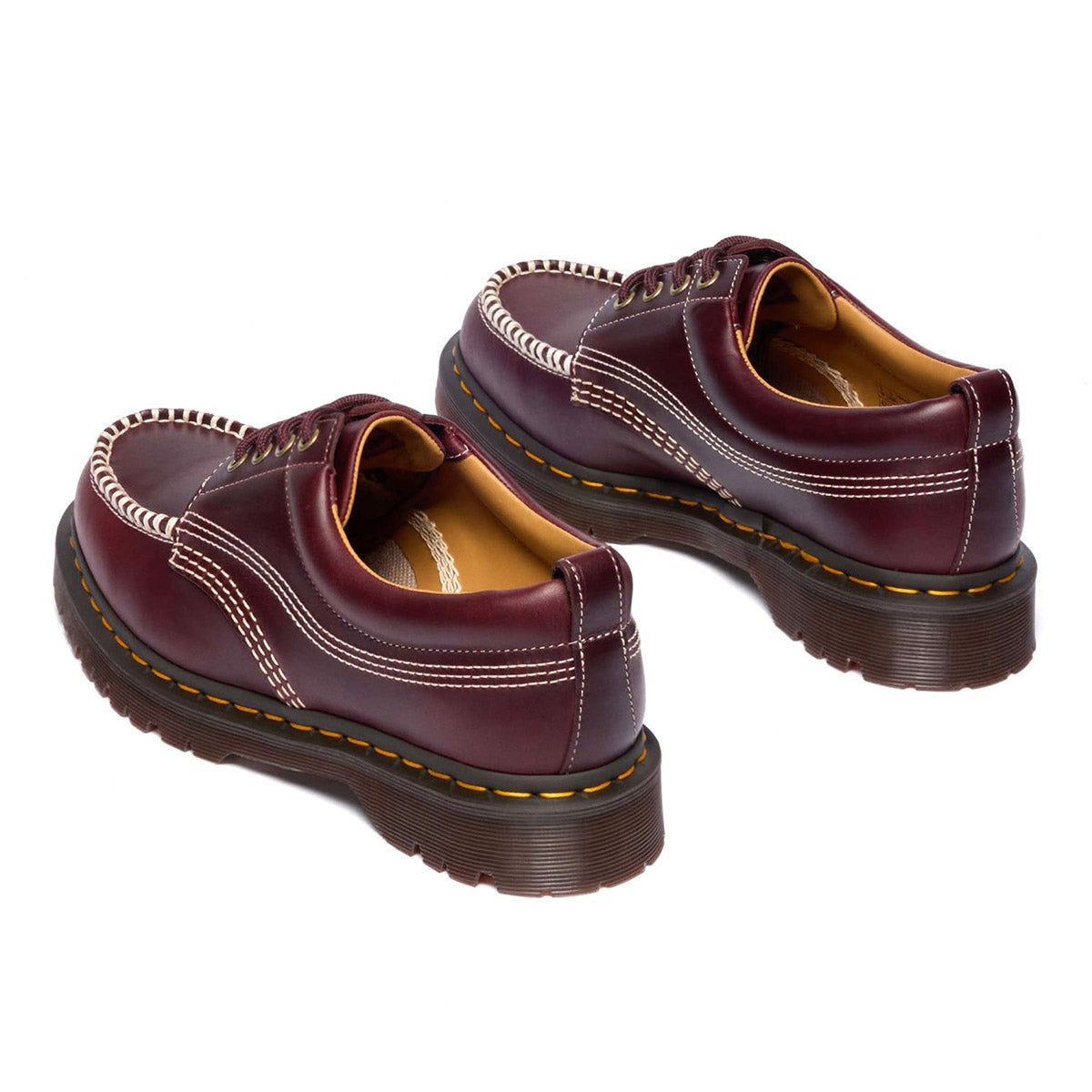 Dr. MARTENS LOWELL 4 HOLE SHOES ドクターマーチン ロウェル 4 ホール シューズ 31817600【メンズ ローファー モックトゥ レースアップ ヴィンテージ風 アナリンレザー 26SS】