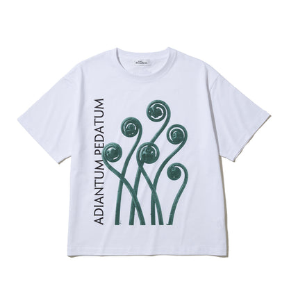 Kinetics WOMEN ADIANTUM PEDATUM T-Shirt キネティクスウィメン アディアントゥム ペダトゥム Tシャツ 26SS-KBF-004【レディース 半袖 フォトTシャツ 綿素材 26SS】