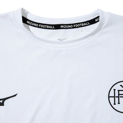 MIZUNO HYPEBEAST CUP T-SHIRT ミズノ ハイプビースト カップ Tシャツ P2JAZA9888WH【メンズ スポーツTシャツ 吸汗速乾 ストレッチ 機能性Tシャツ リラックスフィット 26SS】