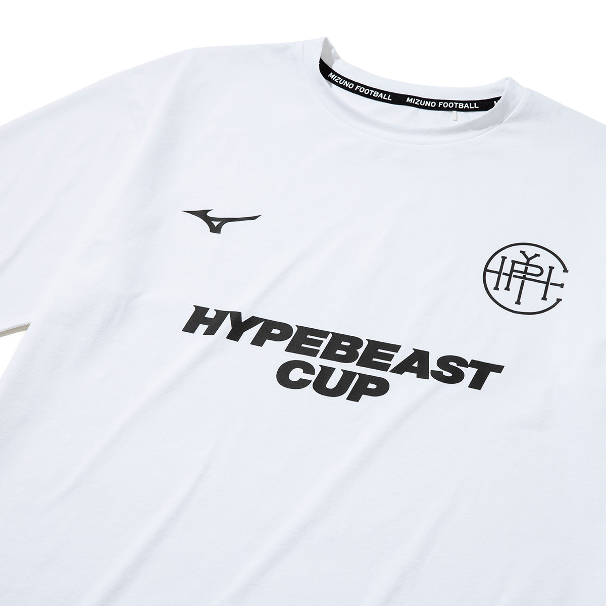 MIZUNO HYPEBEAST CUP T-SHIRT ミズノ ハイプビースト カップ Tシャツ P2JAZA9888WH【メンズ スポーツTシャツ 吸汗速乾 ストレッチ 機能性Tシャツ リラックスフィット 26SS】