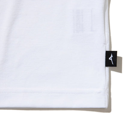 MIZUNO HYPEBEAST CUP T-SHIRT ミズノ ハイプビースト カップ Tシャツ P2JAZA9888WH【メンズ スポーツTシャツ 吸汗速乾 ストレッチ 機能性Tシャツ リラックスフィット 26SS】