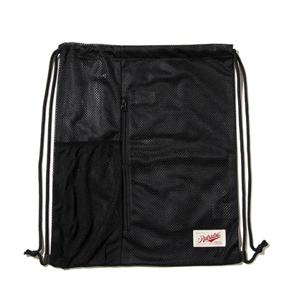 坩堝 MESH DRAWSTRING BAG RUTSUBO メッシュ ドローストリング バッグ R26SU-DB-AC【メンズ メッシュ ナップサック 26SS】