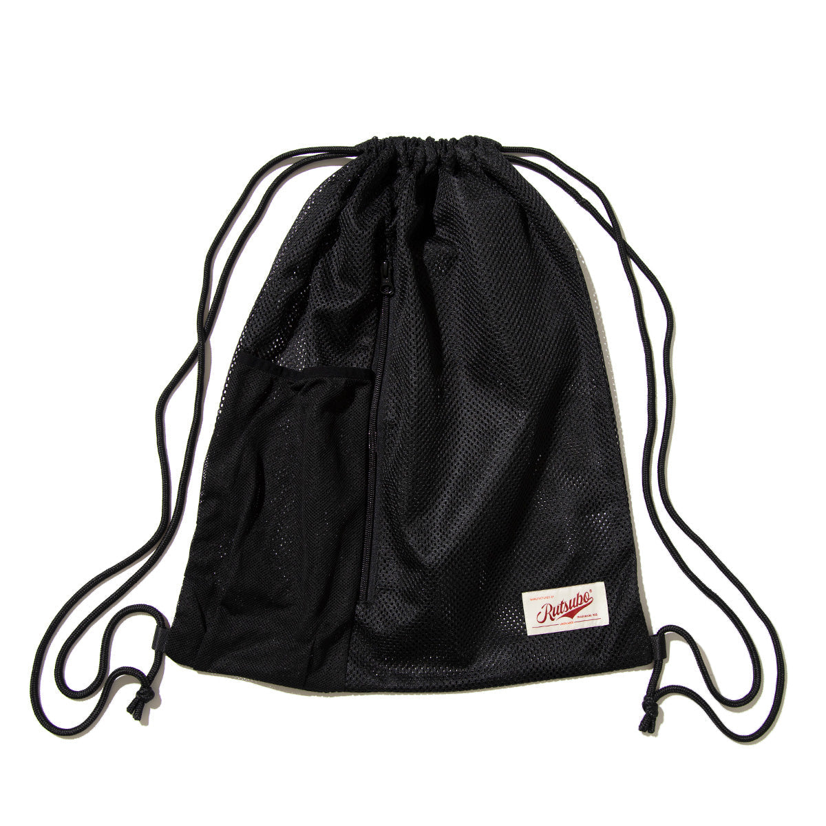 坩堝 MESH DRAWSTRING BAG RUTSUBO メッシュ ドローストリング バッグ R26SU-DB-AC【メンズ メッシュ ナップサック 26SS】