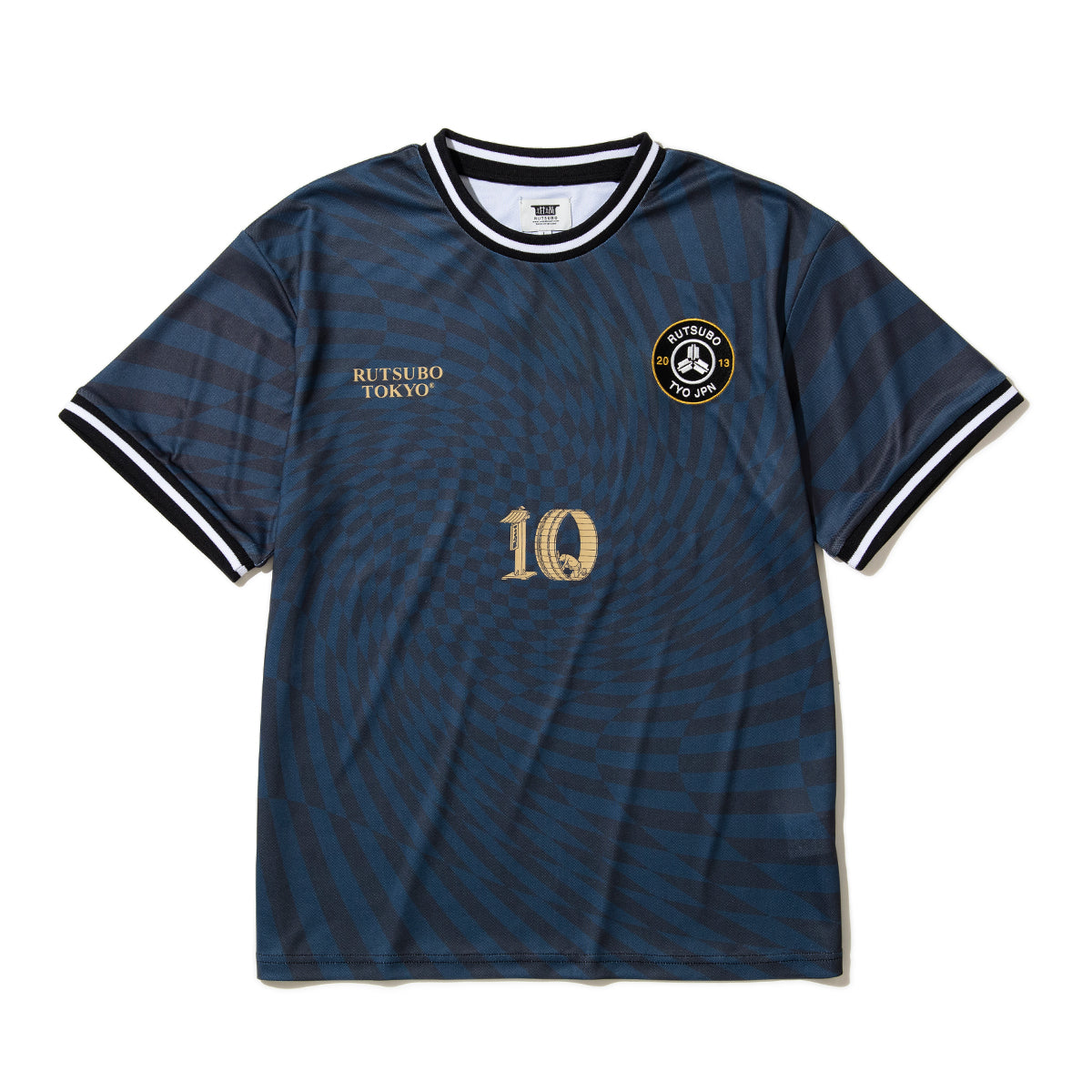 坩堝 坩堝ア式蹴球部2026 S/S T-SHIRTS RUTSUBO ルツボ ア式 シュウキュウブ2026 S/S Tシャツ R26SU-SUDA-BU【メンズ 半袖 ポリエステル素材 ユニフォーム 26SS】
