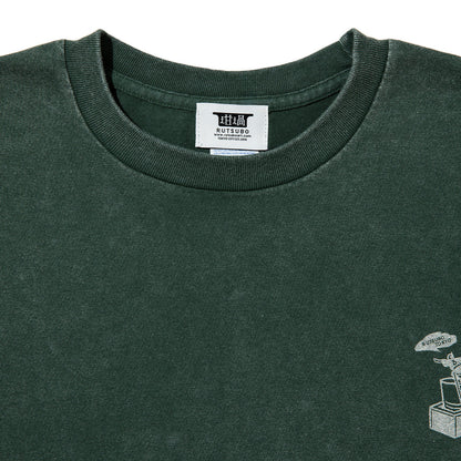 坩堝 BAR HOPPING S/S T-SHIRTS (RUTSUBO×YU SUDA ) RUTSUBO バー ホッピング ショートスリーブ Tシャツ R26SU-SUDA-TS1【メンズ グラフィックTシャツ バッグプリント 26SS】