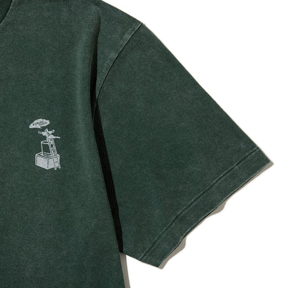 坩堝 BAR HOPPING S/S T-SHIRTS (RUTSUBO×YU SUDA ) RUTSUBO バー ホッピング ショートスリーブ Tシャツ R26SU-SUDA-TS1【メンズ グラフィックTシャツ バッグプリント 26SS】