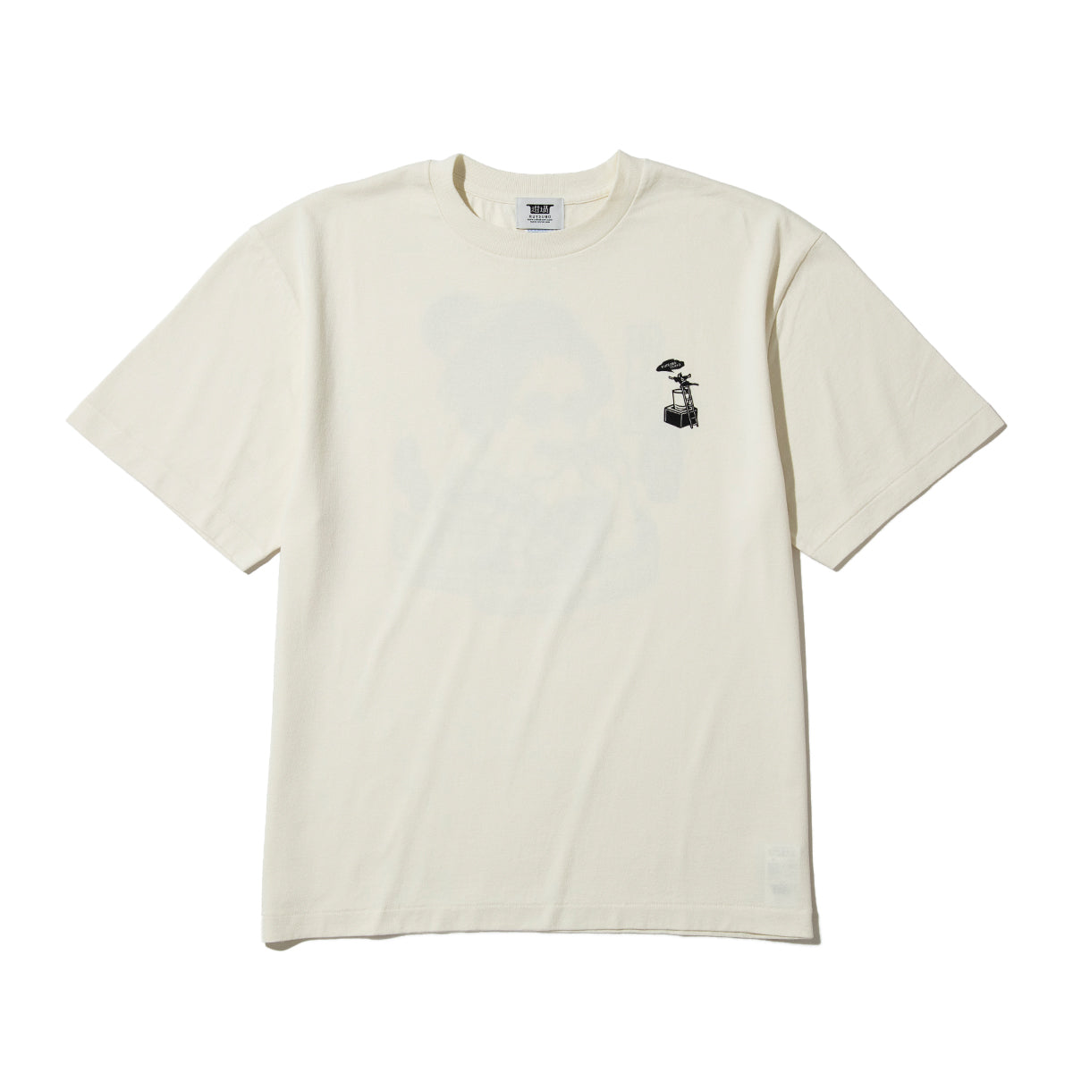 坩堝 BAR HOPPING S/S T-SHIRTS (RUTSUBO×YU SUDA ) RUTSUBO バー ホッピング ショートスリーブ Tシャツ R26SU-SUDA-TS1【メンズ グラフィックTシャツ バッグプリント 26SS】