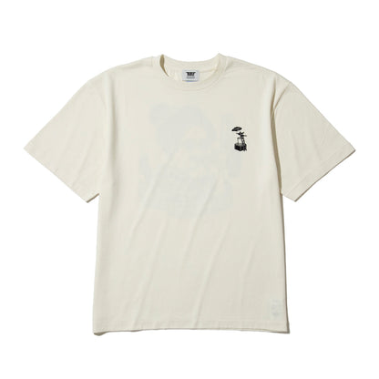 坩堝 BAR HOPPING S/S T-SHIRTS (RUTSUBO×YU SUDA ) RUTSUBO バー ホッピング ショートスリーブ Tシャツ R26SU-SUDA-TS1【メンズ グラフィックTシャツ バッグプリント 26SS】