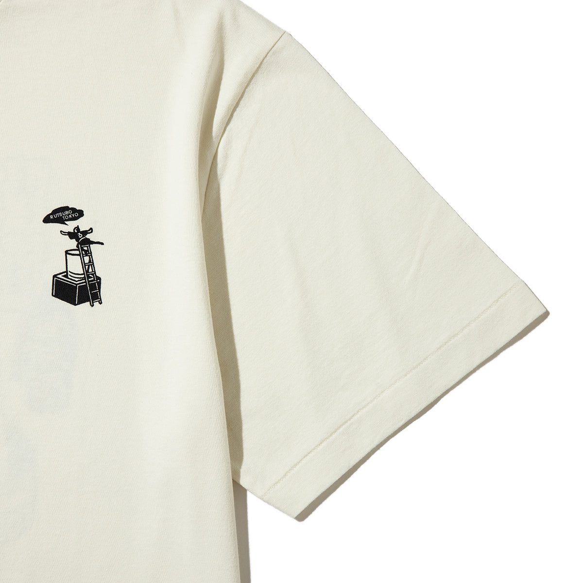 坩堝 BAR HOPPING S/S T-SHIRTS (RUTSUBO×YU SUDA ) RUTSUBO バー ホッピング ショートスリーブ Tシャツ R26SU-SUDA-TS1【メンズ グラフィックTシャツ バッグプリント 26SS】