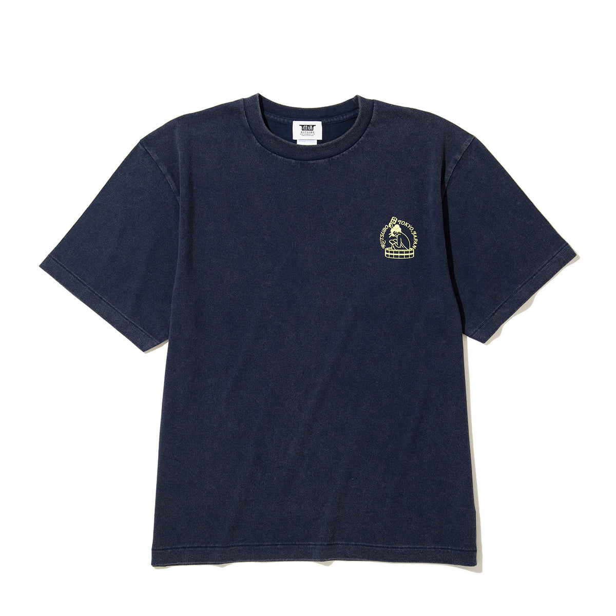 坩堝 NEWYORK LADY S/S T-SHIRTS (RUTSUBO×YU SUDA ) RUTSUBO ニューヨーク レディ ショートスリーブ Tシャツ R26SU-SUDA-TS2【メンズ グラフィックTシャツ バッグプリント 26SS】