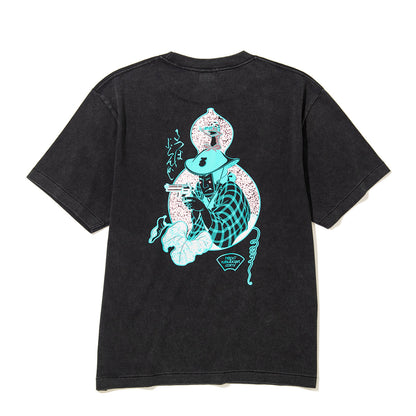 坩堝 OKABORE S/S T-SHIRTS (RUTSUBO×YU SUDA ) RUTSUBO オカボレ ショートスリーブ Tシャツ R26SU-SUDA-TS3【メンズ グラフィックTシャツ バッグプリント 26SS】