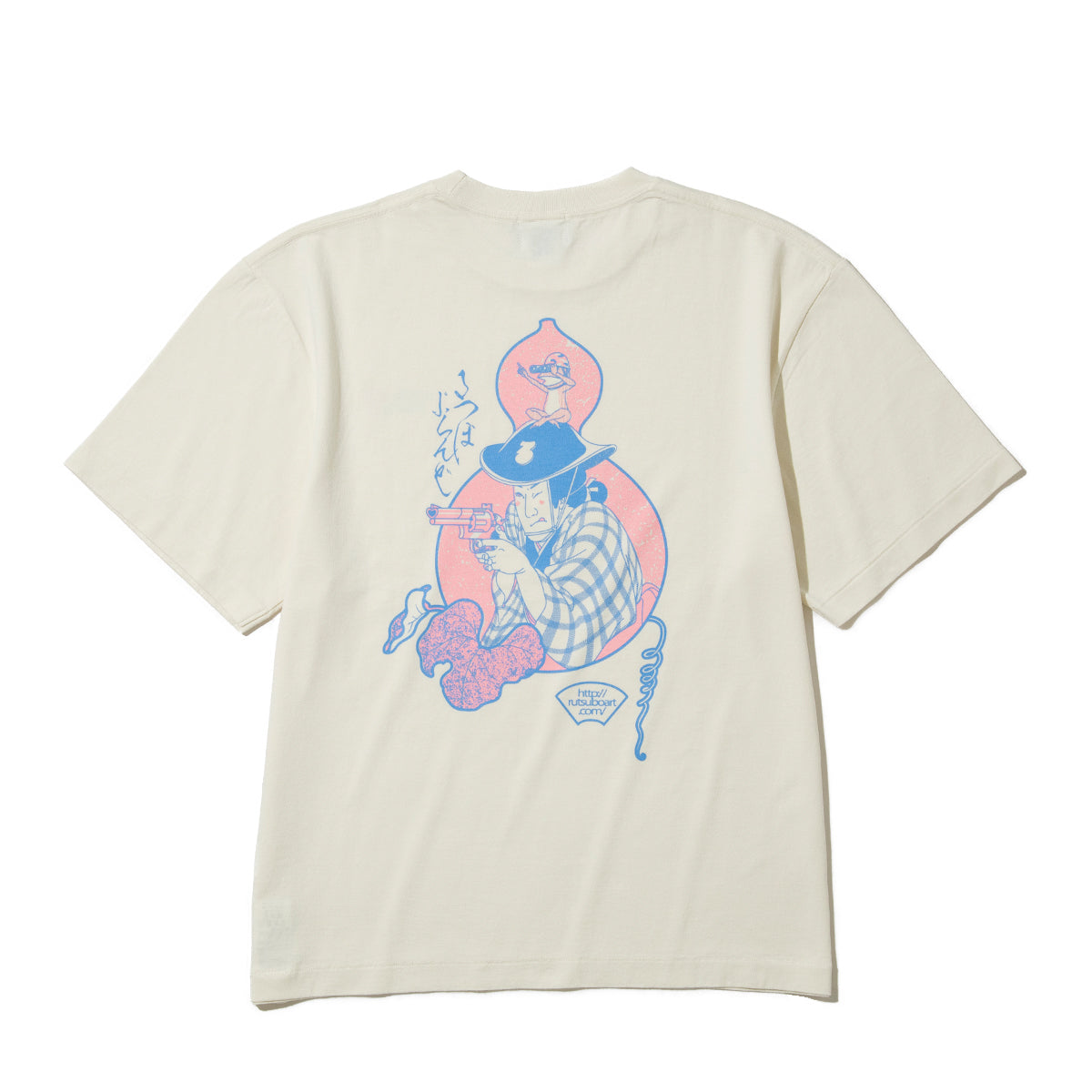 坩堝 OKABORE S/S T-SHIRTS (RUTSUBO×YU SUDA ) RUTSUBO オカボレ ショートスリーブ Tシャツ R26SU-SUDA-TS3【メンズ グラフィックTシャツ バッグプリント 26SS】