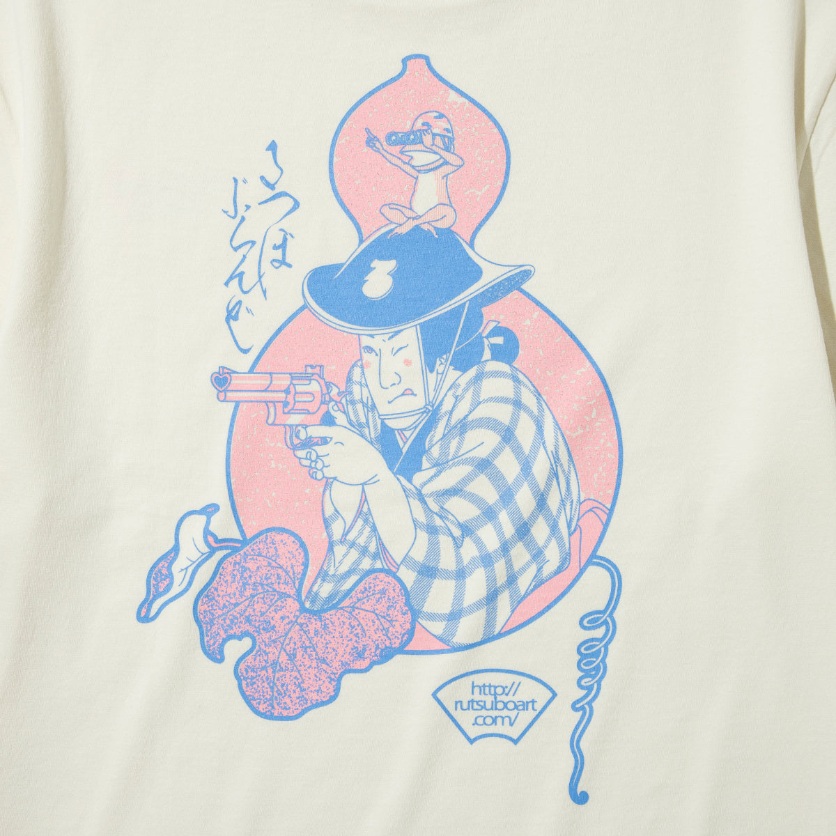 坩堝 OKABORE S/S T-SHIRTS (RUTSUBO×YU SUDA ) RUTSUBO オカボレ ショートスリーブ Tシャツ R26SU-SUDA-TS3【メンズ グラフィックTシャツ バッグプリント 26SS】
