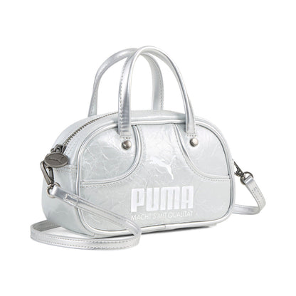 PUMA 1976 LUSTER MICRO GRIP BAG プーマ 1976 ラスター マイクログリップバッグ 92862【レディース ミニハンドバッグ ミニショルダーバッグ 取り外し可能ストラップ コンパクト 26FW】