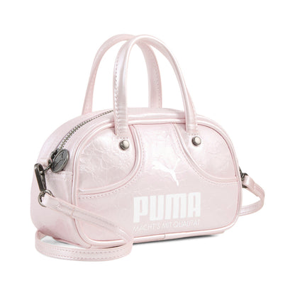 PUMA 1976 LUSTER MICRO GRIP BAG プーマ 1976 ラスター マイクログリップバッグ 92862【レディース ミニハンドバッグ ミニショルダーバッグ 取り外し可能ストラップ コンパクト 26FW】