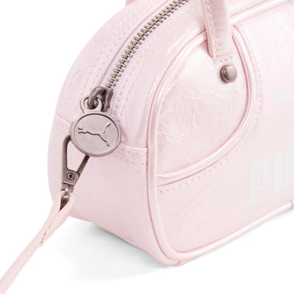 PUMA 1976 LUSTER MICRO GRIP BAG プーマ 1976 ラスター マイクログリップバッグ 92862【レディース ミニハンドバッグ ミニショルダーバッグ 取り外し可能ストラップ コンパクト 26FW】