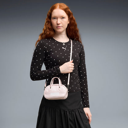 PUMA 1976 LUSTER MICRO GRIP BAG プーマ 1976 ラスター マイクログリップバッグ 92862【レディース ミニハンドバッグ ミニショルダーバッグ 取り外し可能ストラップ コンパクト 26FW】