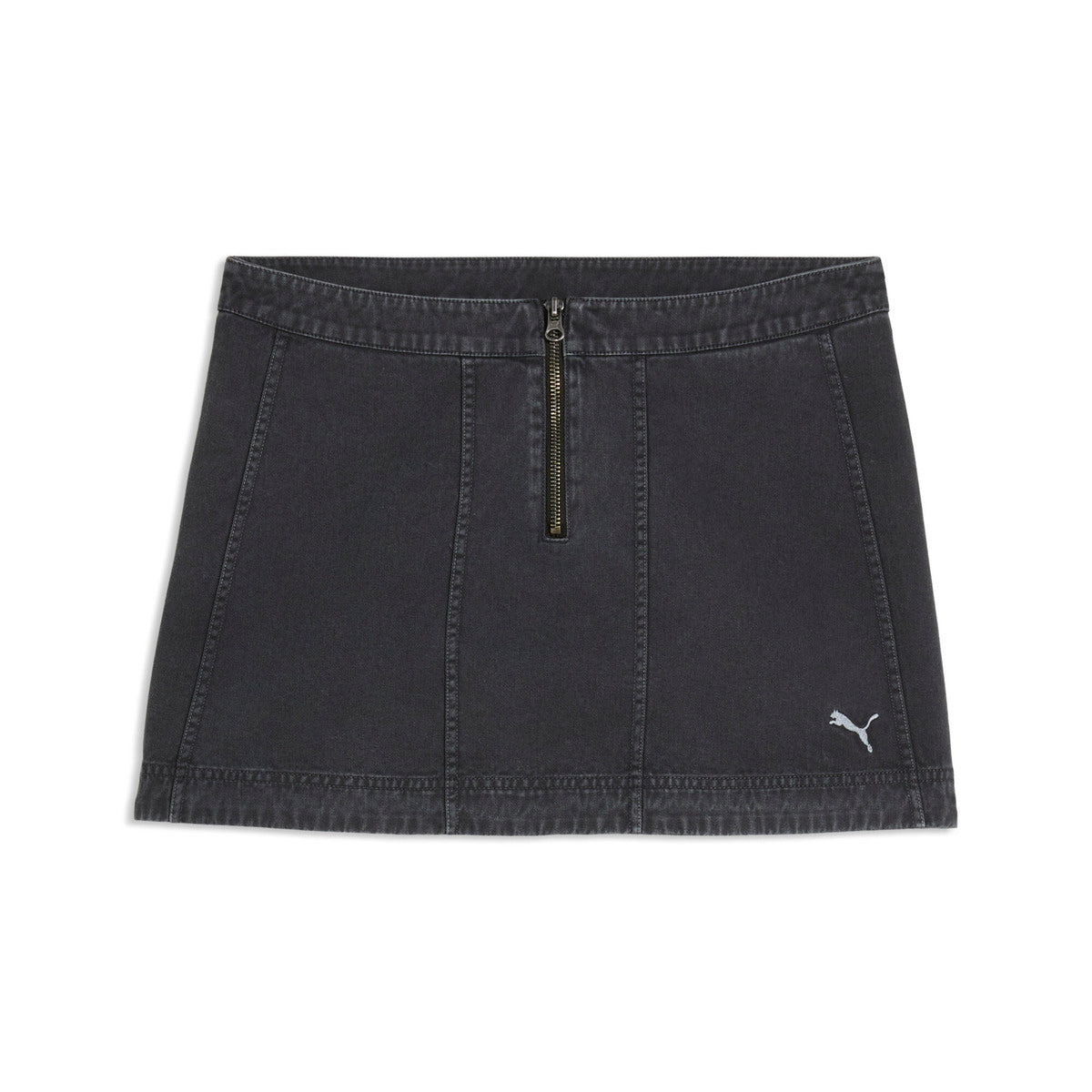PUMA FUTURE PUMA ARCHIVE プーマ フューチャー プーマ アーカイブ 639097【レディース ミニスカート デニムスカート ミニ丈  26FW】