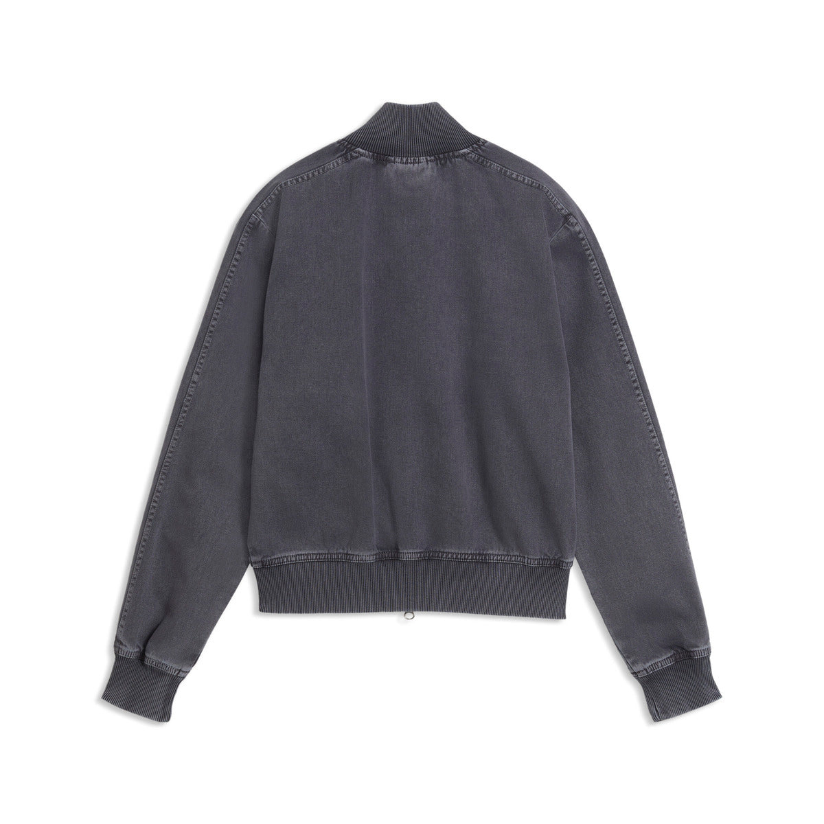 PUMA FUTURE PUMA ARCHIVE プーマ フューチャー プーマ アーカイブ 639135【レディース デニムジャケット ウィッシュ加工 ロゴ ヴィンテージ風 26FW】