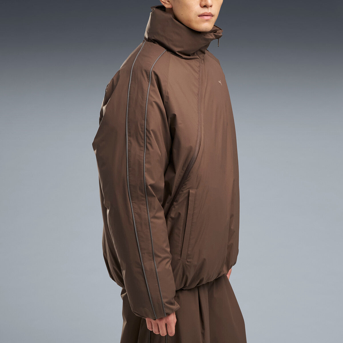 PUMA MATTE TAFFETA SHIN PADDED JACKET プーマ マット タフタ シン パデッド ジャケット 640298【メンズ ダウンジャケット 機能性 防寒 デイリーユース オーバーサイズ 26FW】