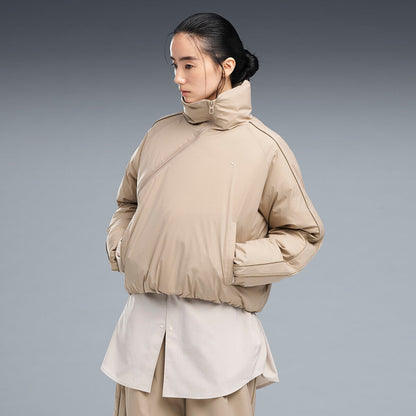 PUMA MATTE TAFFETA SHIN PADDED JACKET プーマ マット タフタ シン パデッド ジャケット 640338【レディース ダウンジャケット 機能性 防寒 デイリーユース オーバーサイズ 26FW】