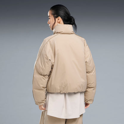 PUMA MATTE TAFFETA SHIN PADDED JACKET プーマ マット タフタ シン パデッド ジャケット 640338【レディース ダウンジャケット 機能性 防寒 デイリーユース オーバーサイズ 26FW】