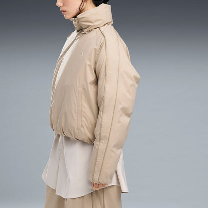PUMA MATTE TAFFETA SHIN PADDED JACKET プーマ マット タフタ シン パデッド ジャケット 640338【レディース ダウンジャケット 機能性 防寒 デイリーユース オーバーサイズ 26FW】