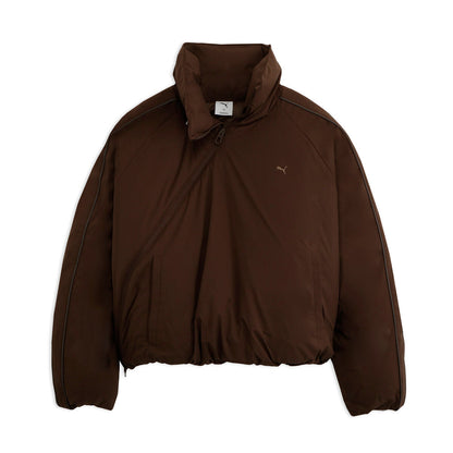 PUMA MATTE TAFFETA SHIN PADDED JACKET プーマ マット タフタ シン パデッド ジャケット 640338【レディース ダウンジャケット 機能性 防寒 デイリーユース オーバーサイズ 26FW】