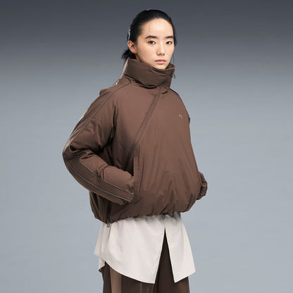 PUMA MATTE TAFFETA SHIN PADDED JACKET プーマ マット タフタ シン パデッド ジャケット 640338【レディース ダウンジャケット 機能性 防寒 デイリーユース オーバーサイズ 26FW】