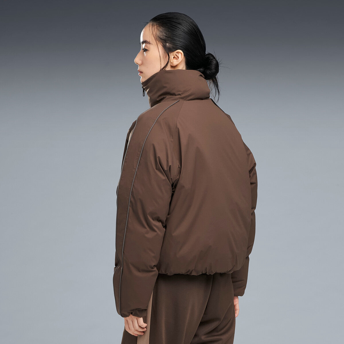 PUMA MATTE TAFFETA SHIN PADDED JACKET プーマ マット タフタ シン パデッド ジャケット 640338【レディース ダウンジャケット 機能性 防寒 デイリーユース オーバーサイズ 26FW】