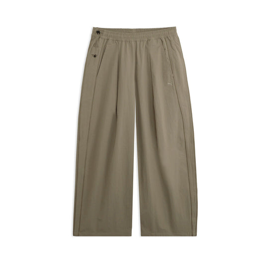 PUMA WASHER WOVEN LONG PANTS プーマ ウォッシャー ウーブン ロング パンツ 640339【レディース ワイドパンツ 機能性 撥水 デイリーユース カジュアル 26FW】