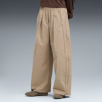 PUMA WASHER WOVEN LONG PANTS プーマ ウォッシャー ウーブン ロング パンツ 640339【レディース ワイドパンツ 機能性 撥水 デイリーユース カジュアル 26FW】