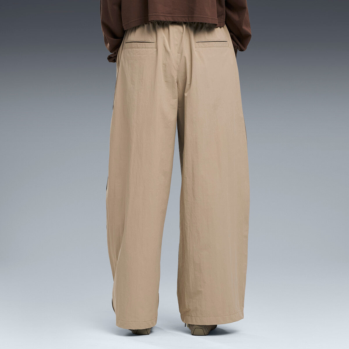 PUMA WASHER WOVEN LONG PANTS プーマ ウォッシャー ウーブン ロング パンツ 640339【レディース ワイドパンツ 機能性 撥水 デイリーユース カジュアル 26FW】