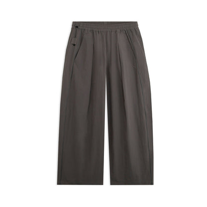 PUMA WASHER WOVEN LONG PANTS プーマ ウォッシャー ウーブン ロング パンツ 640339【レディース ワイドパンツ 機能性 撥水 デイリーユース カジュアル 26FW】