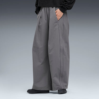 PUMA WASHER WOVEN LONG PANTS プーマ ウォッシャー ウーブン ロング パンツ 640339【レディース ワイドパンツ 機能性 撥水 デイリーユース カジュアル 26FW】