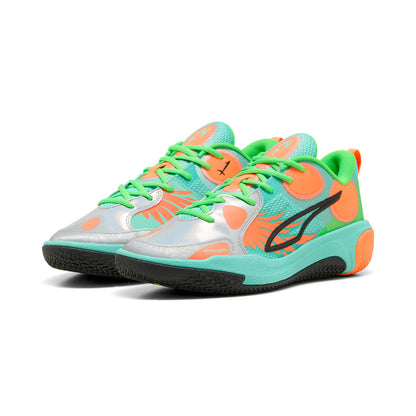 PUMA MB WORLD.01 プーマ MB ワールド.01 313113-01【メンズ バスケットボールシューズ バッシュ ミッドカット 軽量 クッション性  26FW】