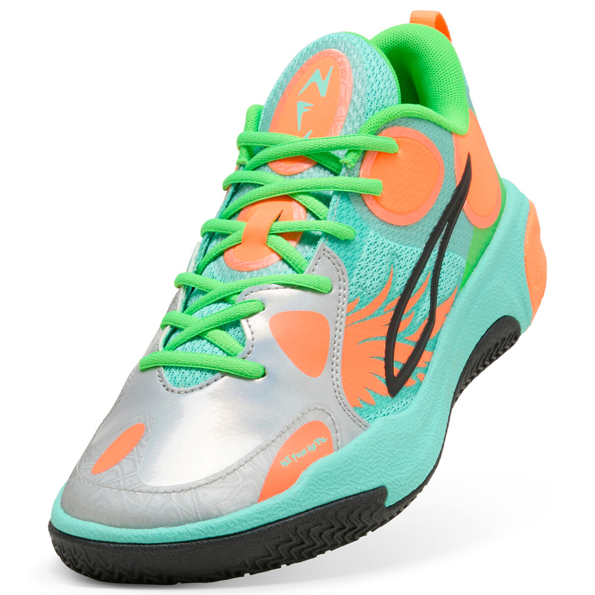 PUMA MB WORLD.01 プーマ MB ワールド.01 313113-01【メンズ バスケットボールシューズ バッシュ ミッドカット 軽量 クッション性  26FW】