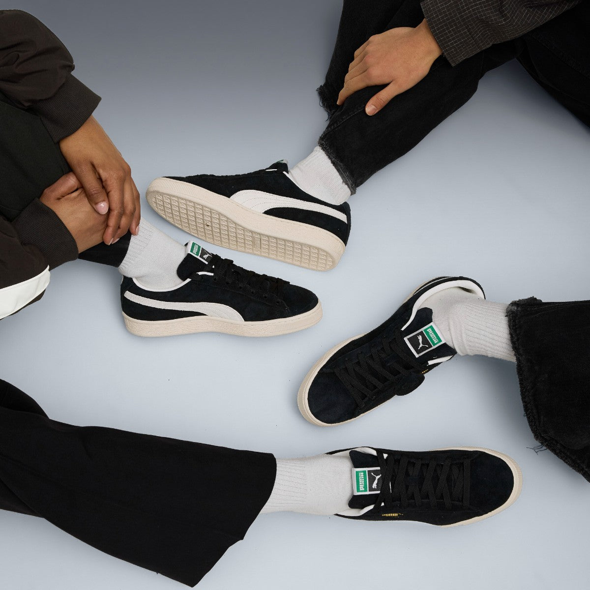 PUMA SUEDE CHARLES F. STEAD I SNEAKERS プーマ チャールズ F ステッド I スニーカー 403700-01【メンズ スニーカー カジュアルシューズ レザースニーカー ローカット シューレース 26FW】
