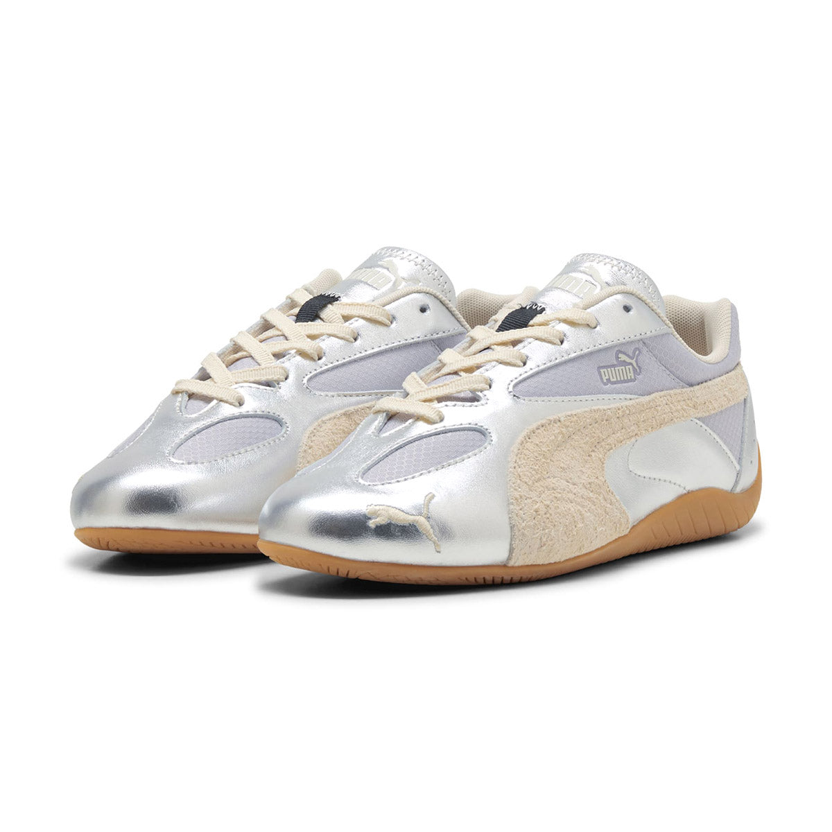 PUMA SPEEDCAT LOU METALLIC プーマ スピードキャット LOU メタリック 405501-01【レディース スニーカー クッション性 ストリートファッション スポーティー 26FW】