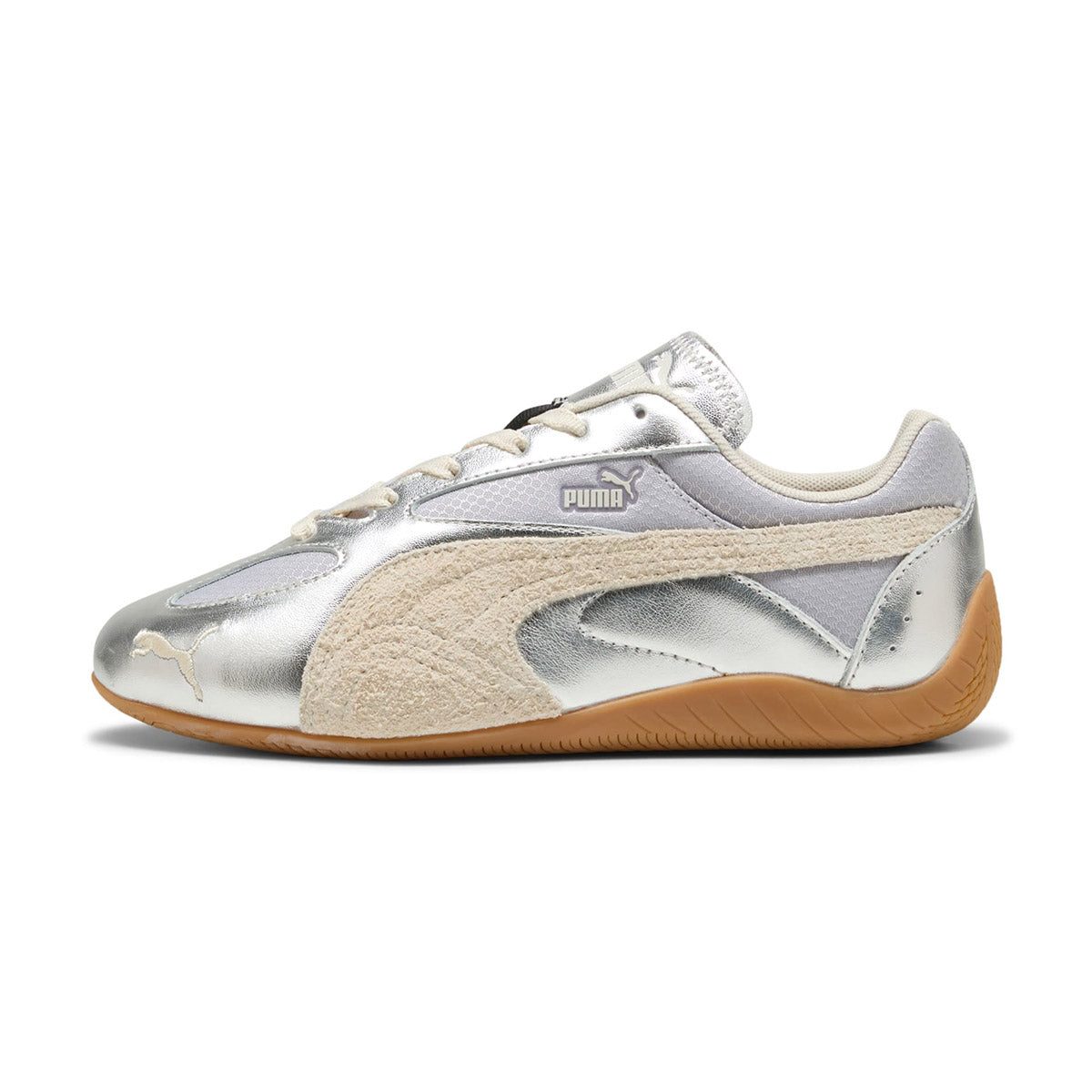 PUMA SPEEDCAT LOU METALLIC プーマ スピードキャット LOU メタリック 405501-01【レディース スニーカー クッション性 ストリートファッション スポーティー 26FW】