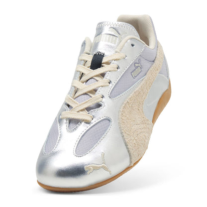 PUMA SPEEDCAT LOU METALLIC プーマ スピードキャット LOU メタリック 405501-01【レディース スニーカー クッション性 ストリートファッション スポーティー 26FW】