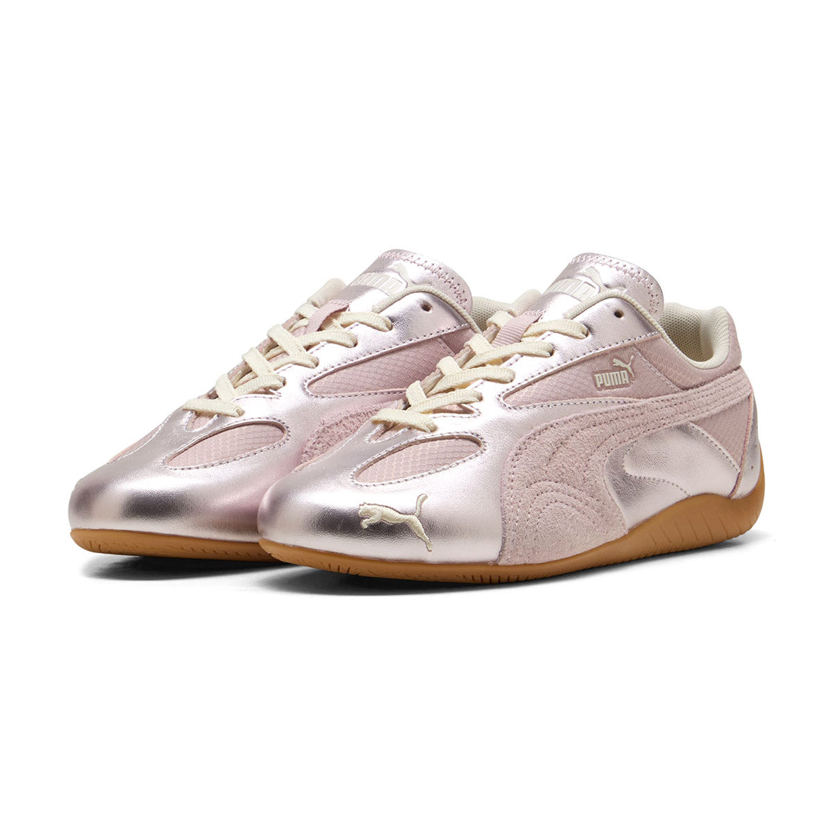 PUMA SPEEDCAT LOU METALLIC プーマ スピードキャット LOU メタリック 405501-02【レディース スニーカー クッション性 ストリートファッション スポーティー 26FW】