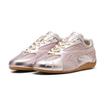 PUMA SPEEDCAT LOU METALLIC プーマ スピードキャット LOU メタリック 405501-02【レディース スニーカー クッション性 ストリートファッション スポーティー 26FW】