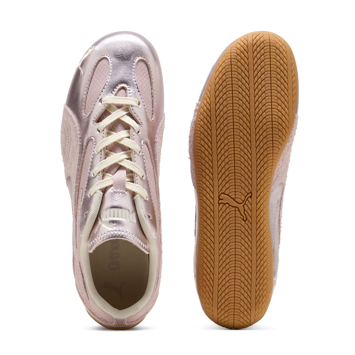 PUMA SPEEDCAT LOU METALLIC プーマ スピードキャット LOU メタリック 405501-02【レディース スニーカー クッション性 ストリートファッション スポーティー 26FW】