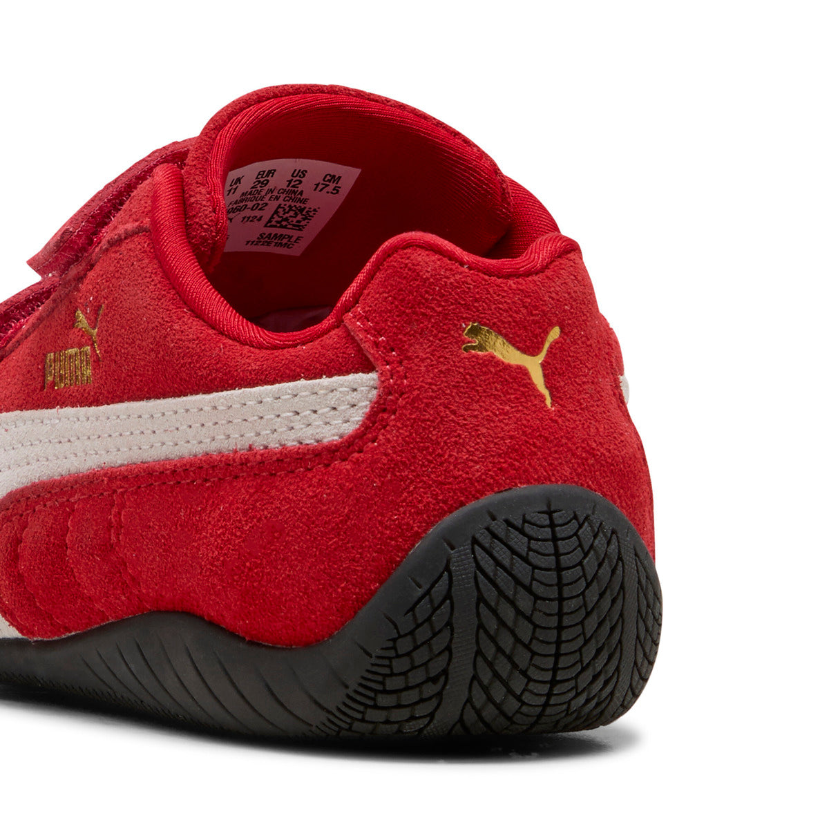 PUMA SPEEDCAT OG V プーマ スピードキャット OG V 405960-02【キッズ キッズスニーカー フィット 刺繍 快適 安定性 4歳~8歳 26FW】