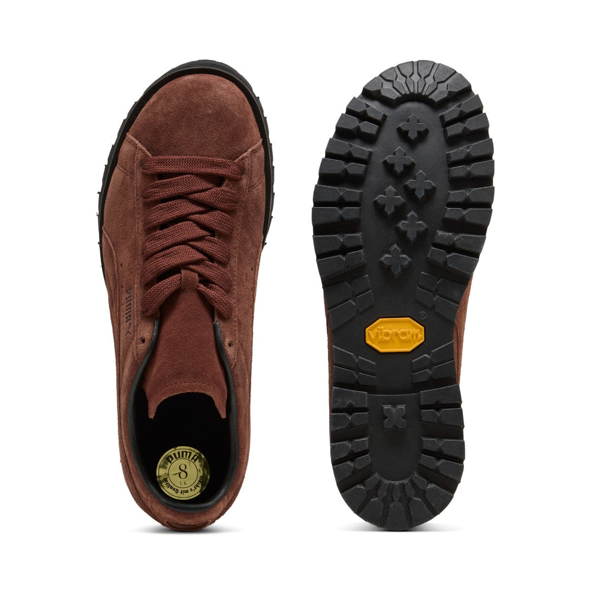 PUMA SUEDE VIBRAM プーマ スウェード ヴィブラム 406920-01【メンズ スニーカー カジュアルシューズ レザースニーカー ローカット シューレース 26FW】