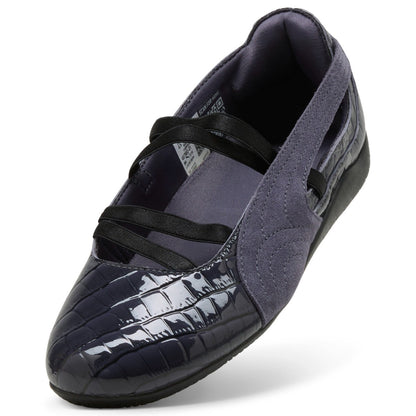 PUMA SPEEDCAT BALLET CROC プーマ スピードキャット バレエ クロック 407680-01【レディース バレエシューズ ストラップシューズ スリムシルエット ローカットシューズ 26FW】