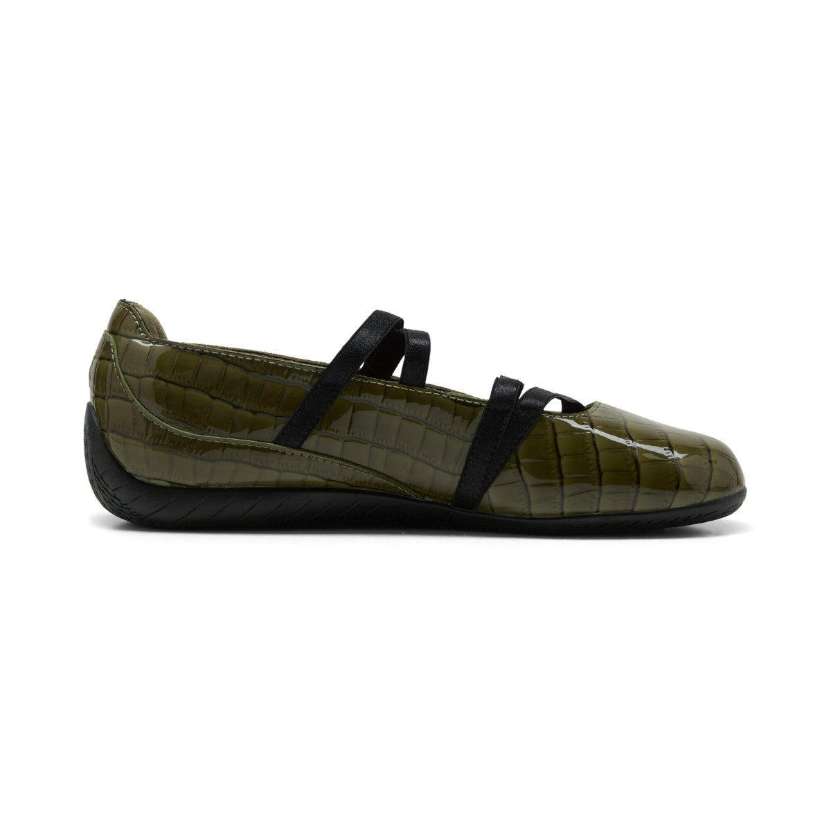 PUMA SPEEDCAT BALLET CROC プーマ スピードキャット バレエ クロック 407680-02【レディース バレエシューズ ストラップシューズ スリムシルエット ローカットシューズ 26FW】