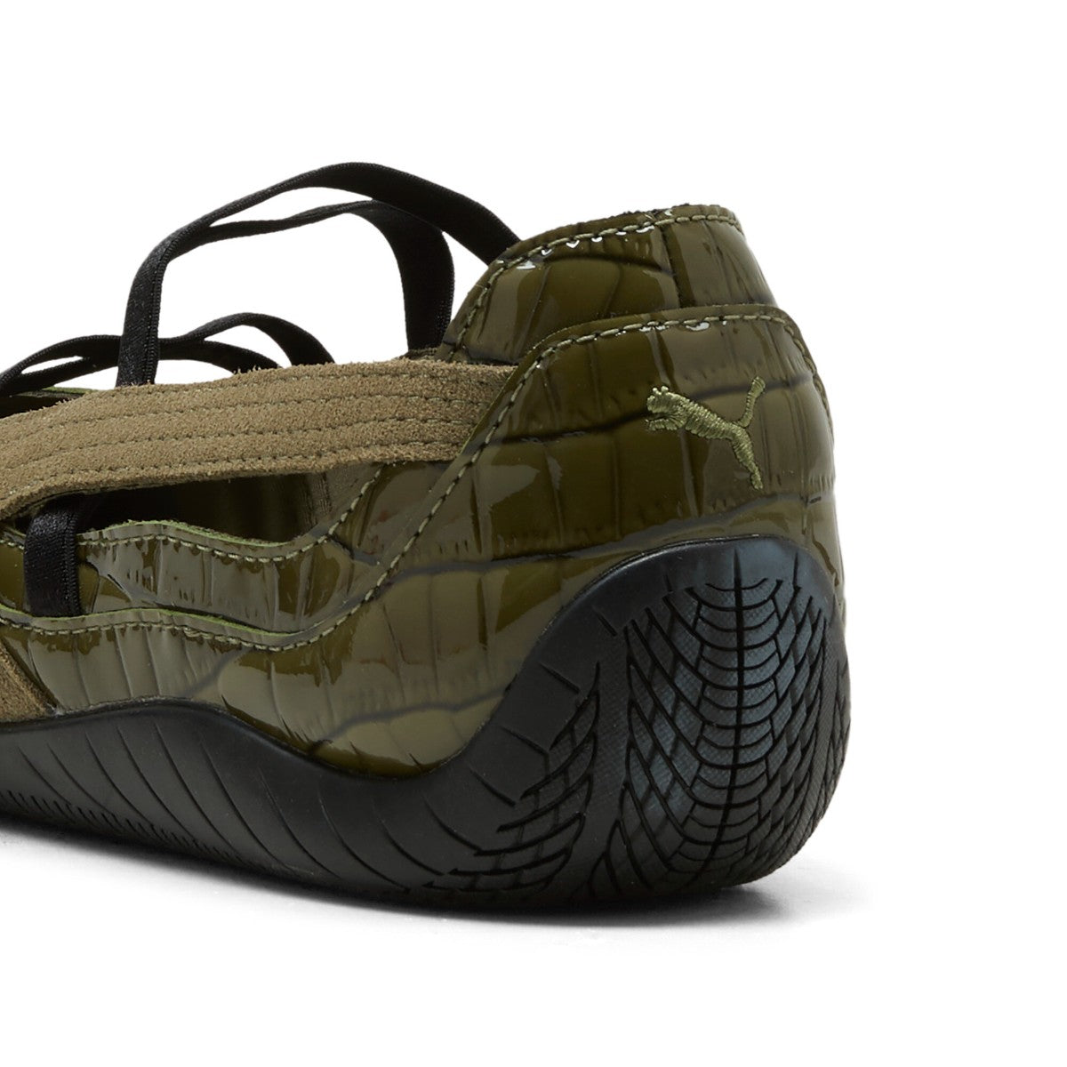 PUMA SPEEDCAT BALLET CROC プーマ スピードキャット バレエ クロック 407680-02【レディース バレエシューズ ストラップシューズ スリムシルエット ローカットシューズ 26FW】
