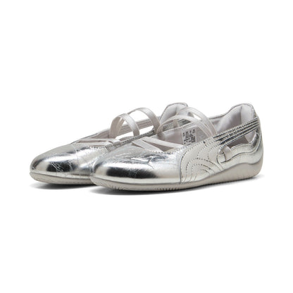 PUMA SPEEDCAT BALLET LUST プーマ スピードキャット バレエ ラスト ウィメンズ 408264-01【レディース スニーカー バレエシューズ メタリック レディース カジュアル 26FW】